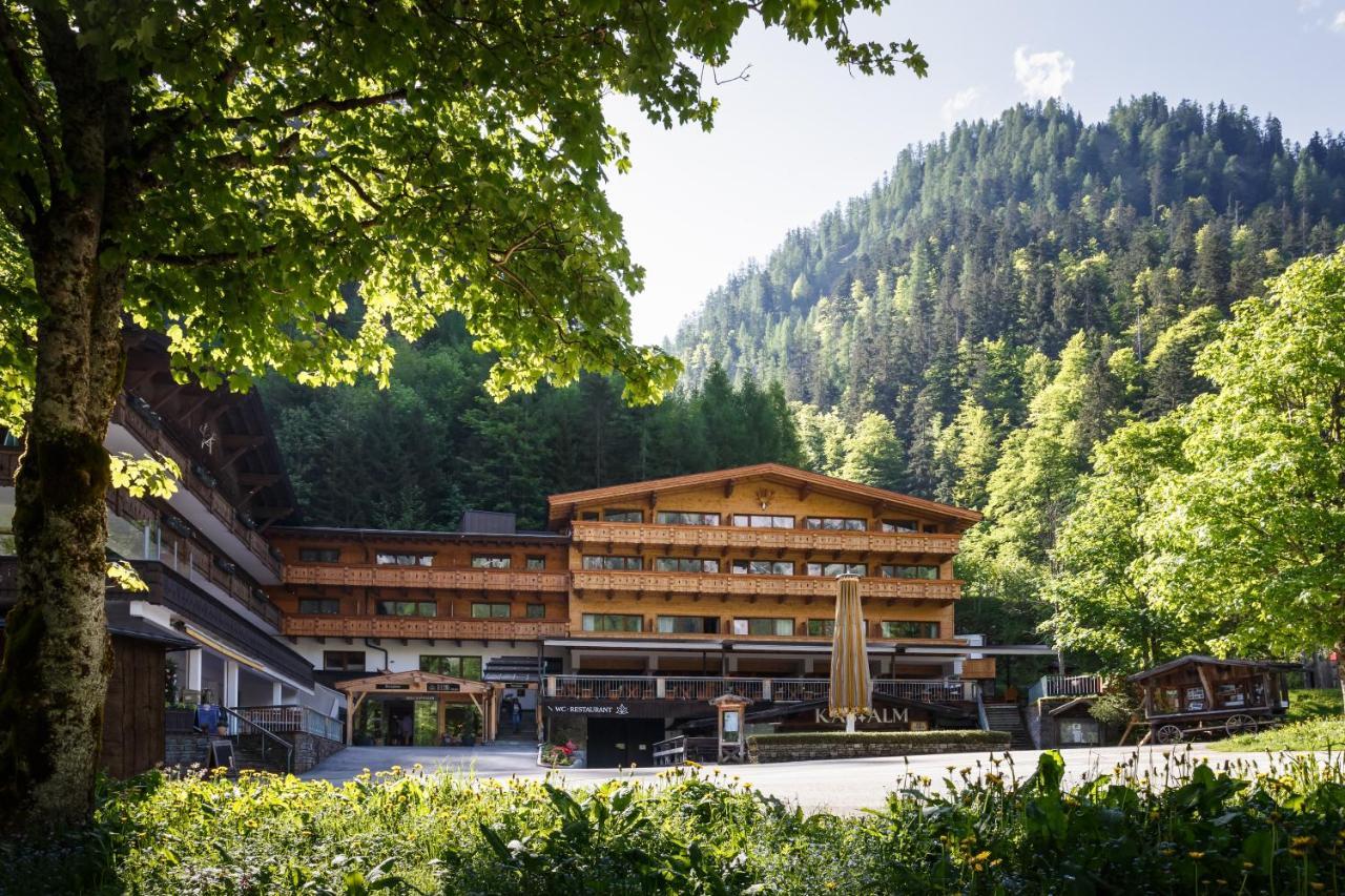 Das Naturhotel Die Eng Hinterriss Bagian luar foto
